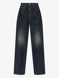 DSQUARED2 faded-knee jeans