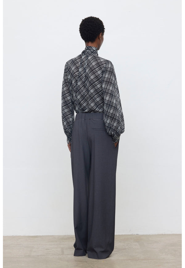 ELEH WIDE LEG PANTS GREY EFW260074