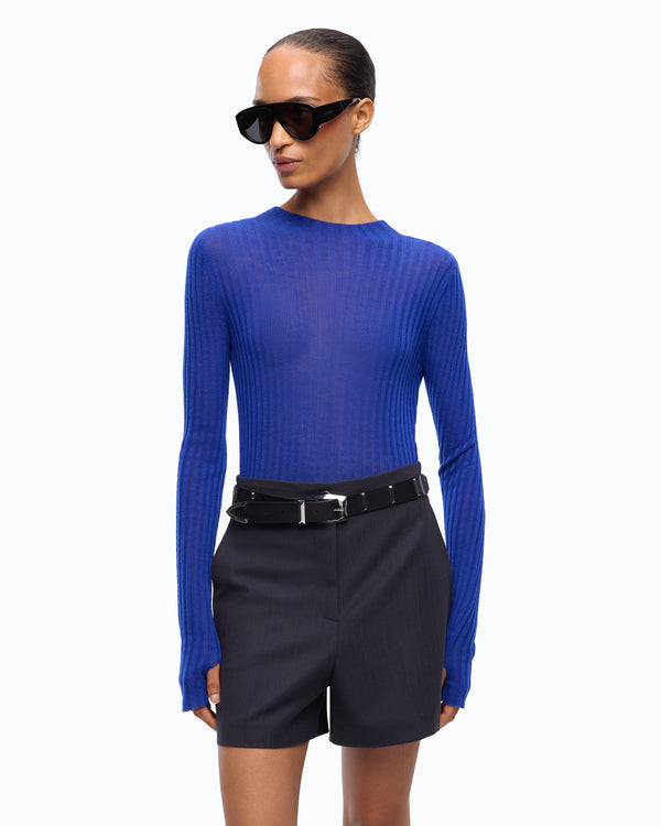 Lightweight ribbed sweater
