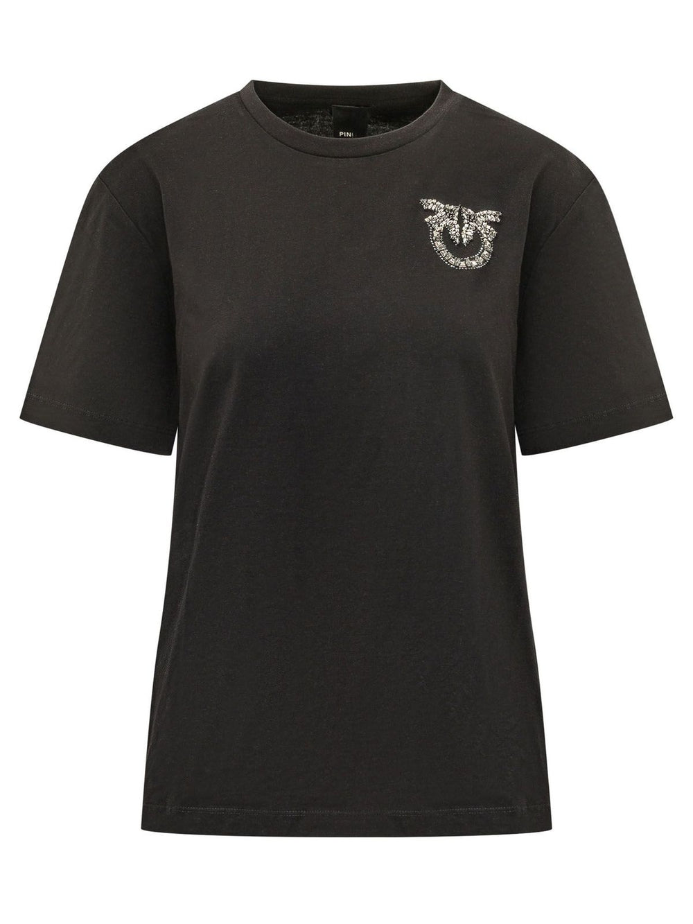 Pinko Logo Embellished T-Shirt