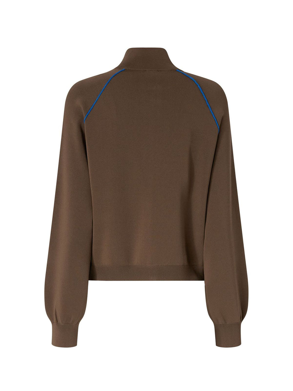 Pinko Zip-Up High-Neck Jumper