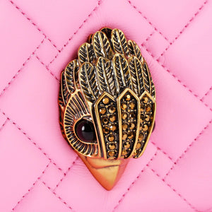 kensington puff pouch bag