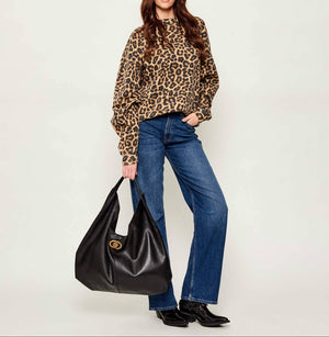 Leather hobo CHELSEA