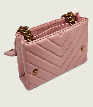 Leather shoulder bag The Kensington