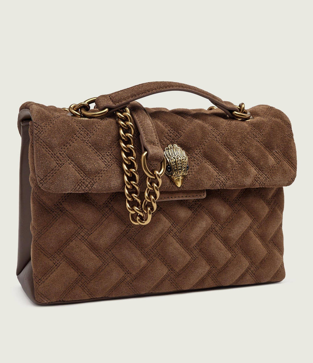 Leather Kensington Bag Brown