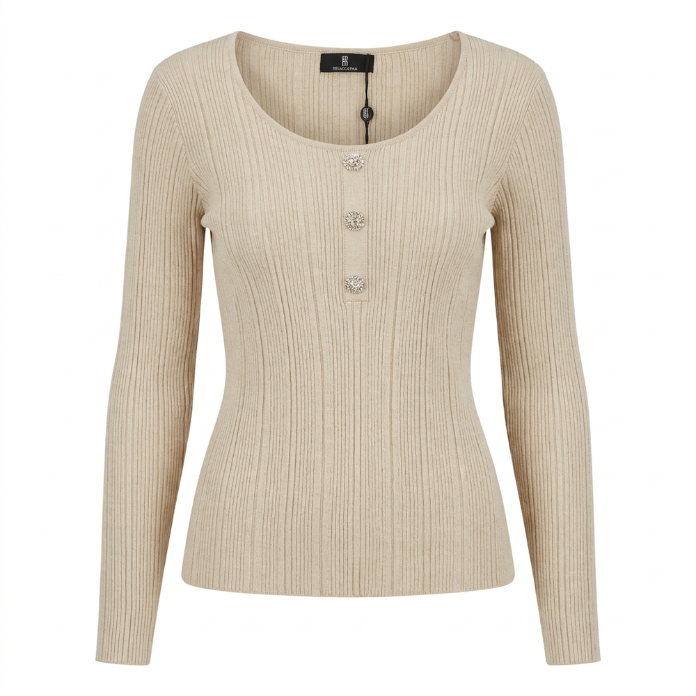 FRACOMINA BEIGE TOP