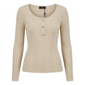FRACOMINA BEIGE TOP