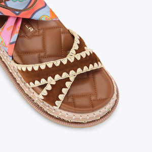 Orson Cross Scarf Sandal