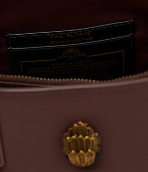 Leather satchel bag Sloane